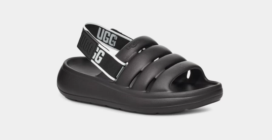 UGG Women's Sport Yeah Sneakers in Black - Comfortable Athletic Shoes