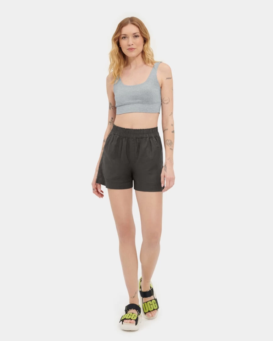 UGG Women's Enora Shorts in Coal Color | Comfortable Casual Style