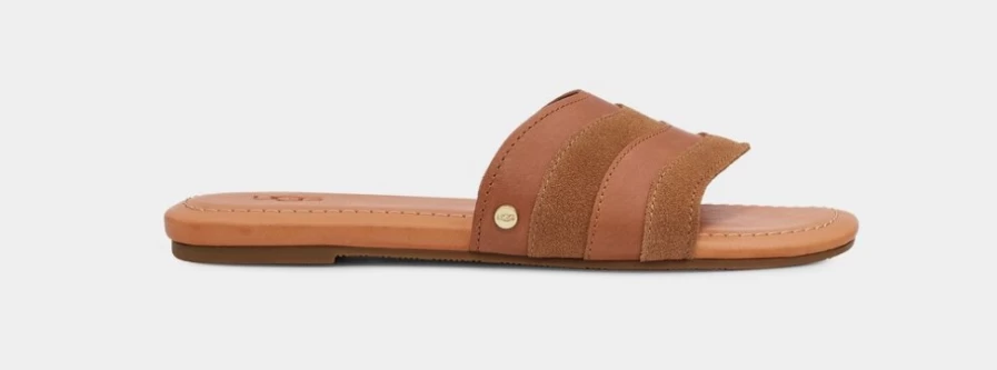 UGG Women's Chestnut Leather Ximena Boots