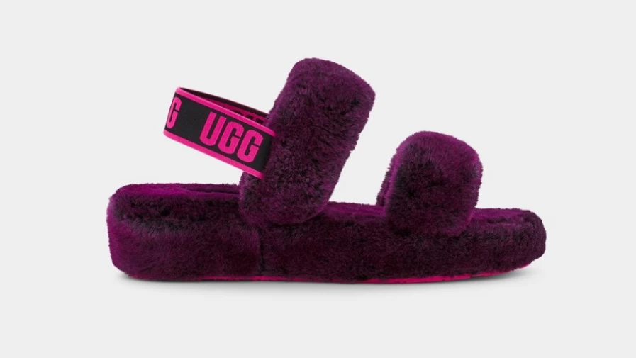 UGG Women's Oh Yeah Boots in Black & Pink | Stylish & Comfortable Footwear