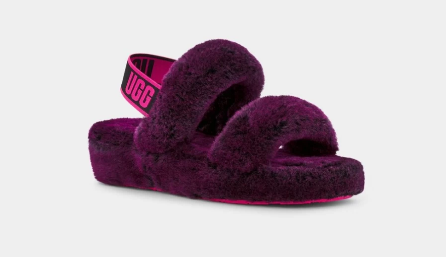 UGG Women's Oh Yeah Boots in Black & Pink | Stylish & Comfortable Footwear