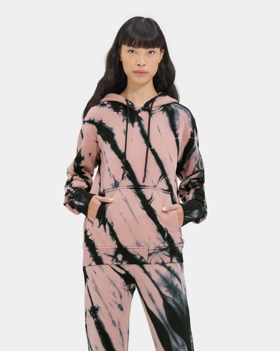 UGG Women's Woodrose Tie Dye Tatiana Hoodie