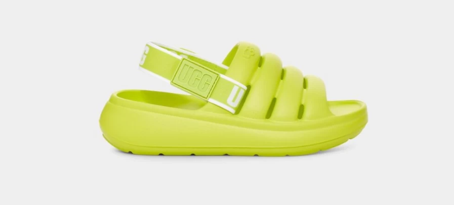 UGG Kids Sport Yeah Sneakers in Key Lime | Lightweight Comfortable Shoes for Active Children