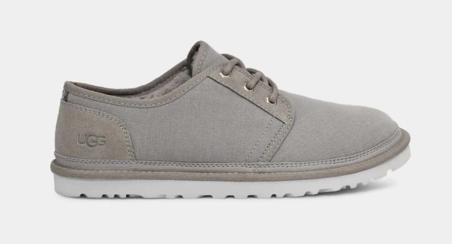 UGG Neumel Low Canvas Unisex Shoes in Seal Color – Comfortable & Stylish All-Gender Footwear