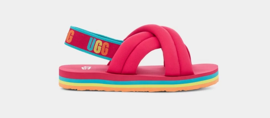 UGG Everlee Multi Rainbow Kids' Boots