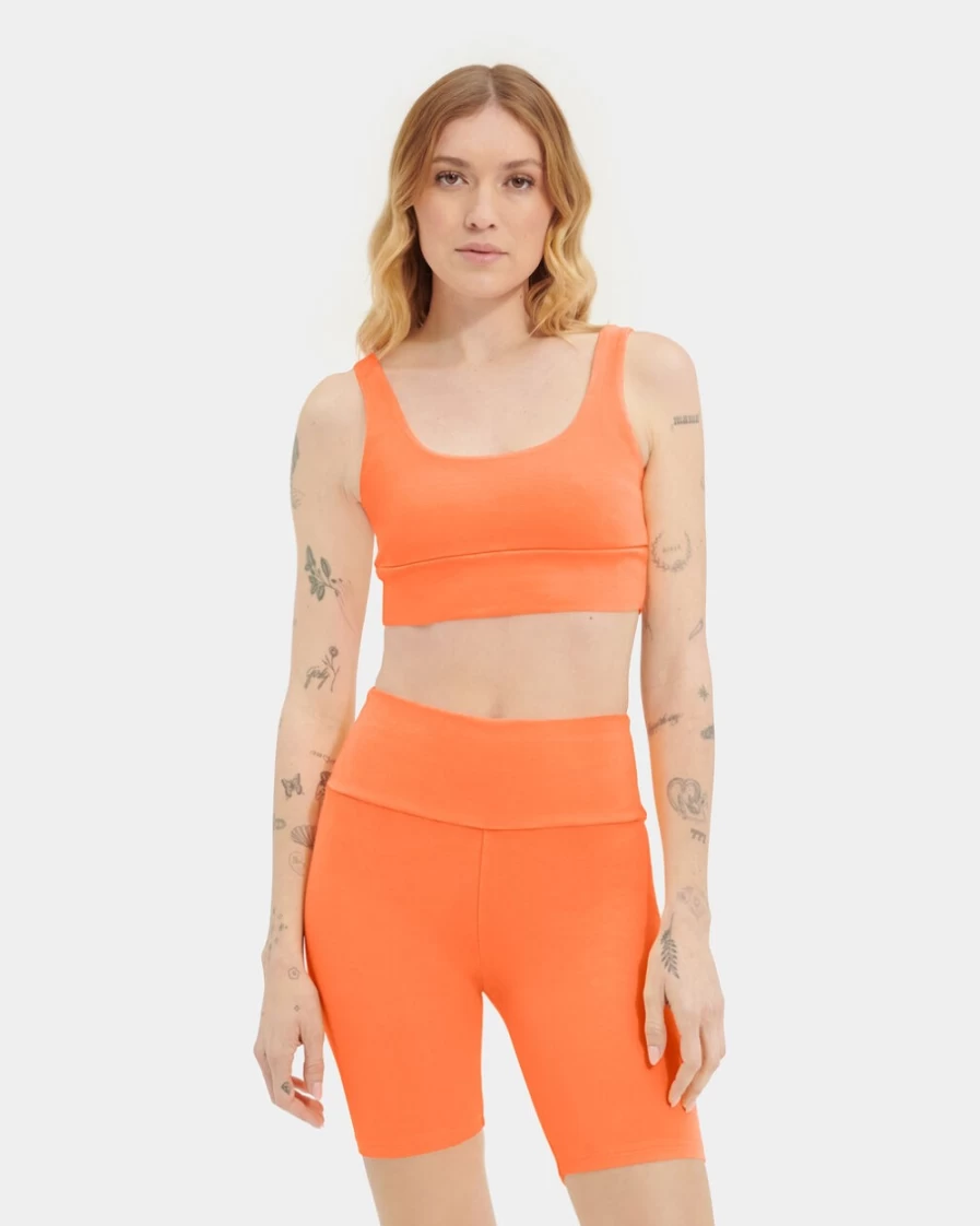 UGG Women's Orange Sherbert Bralette - Zayley Comfort Fit Lace Top