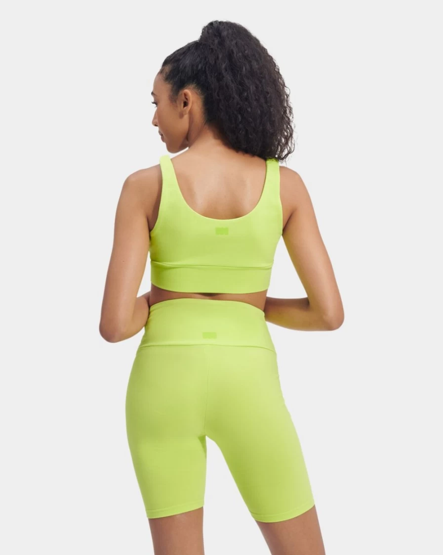 UGG Women's Vibrant Green Zayley Bralette - Comfortable & Stylish Bralette Top