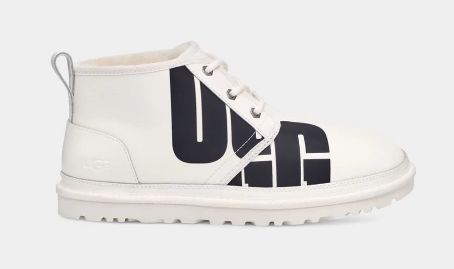 UGG Neumel Chopd Men's Boots in Pebbled White - Casual Comfort & Style