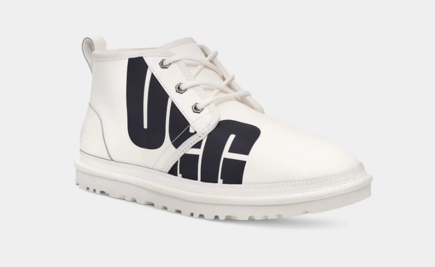 UGG Neumel Chopd Men's Boots in Pebbled White - Casual Comfort & Style