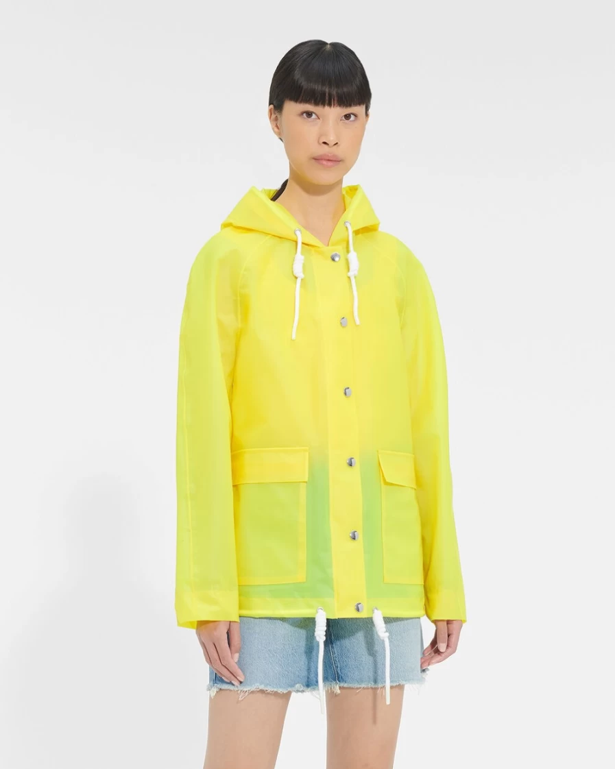 UGG Women's Hutton Highlighter Waterproof Rain Jacket