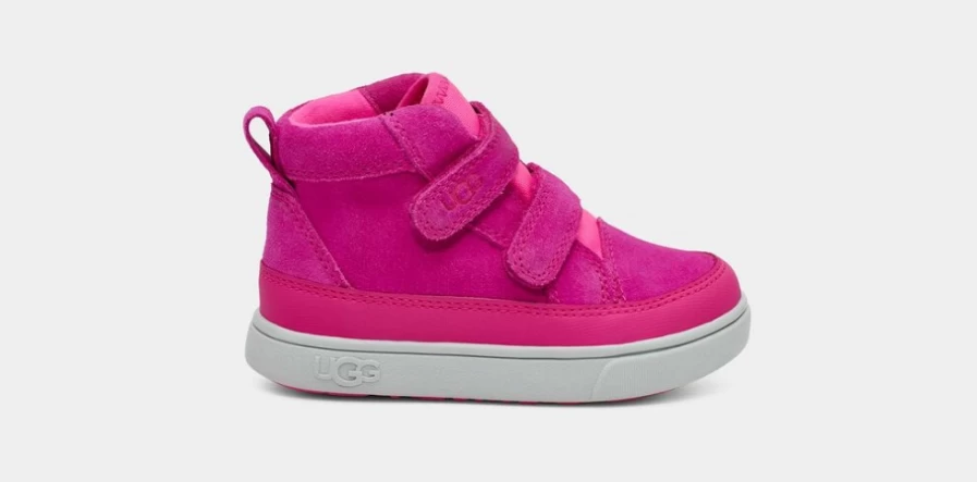 UGG Rennon II Weather Boots for Toddlers in Rock Rose - Waterproof & Comfortable