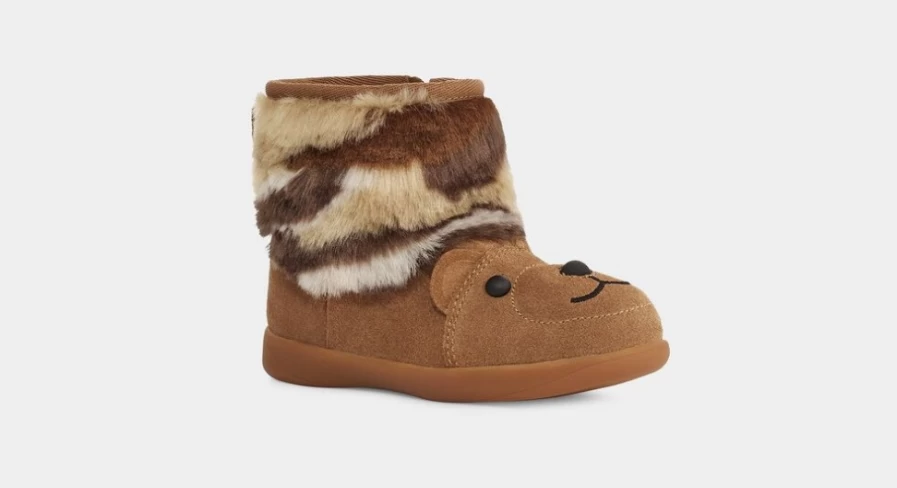 UGG Chestnut Teddy Bear Plush Toy for Toddlers - Soft & Cuddly Stuffed Animal