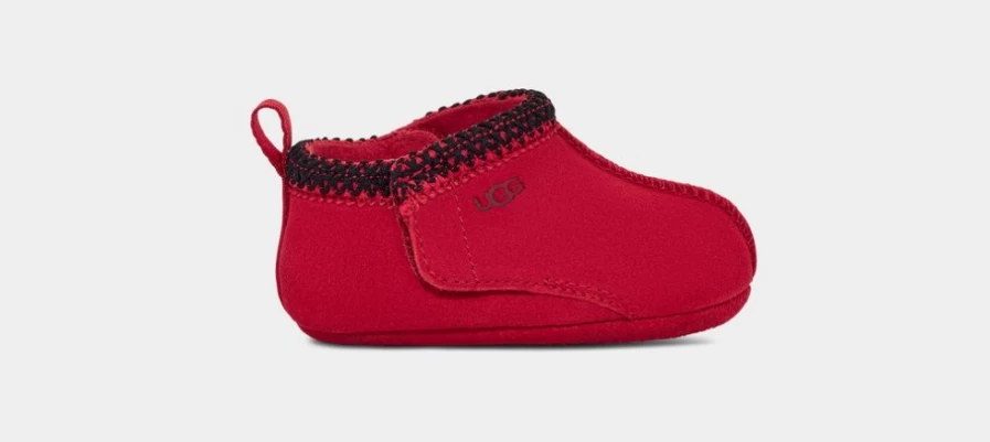 UGG Infant Baby Tasman Slippers in Samba Red for Babies & Toddlers