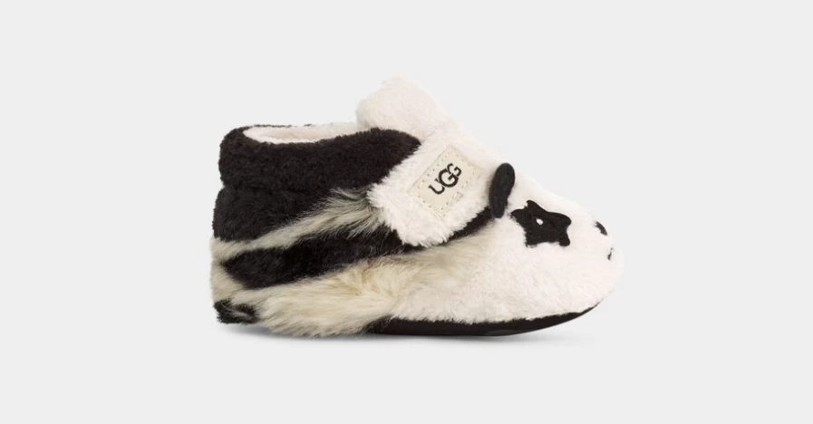 UGG Bixbee Black Panda Plush Stuffed Animal for Infants - Soft Cuddly Toy