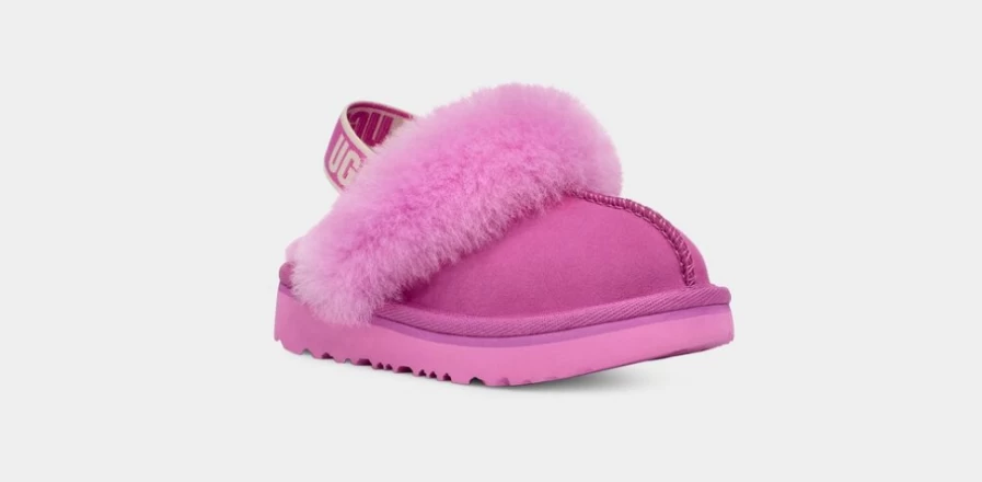 UGG Toddler Girls' Funkette Boots in Purple Ruby | Warm Winter Shoes for Kids
