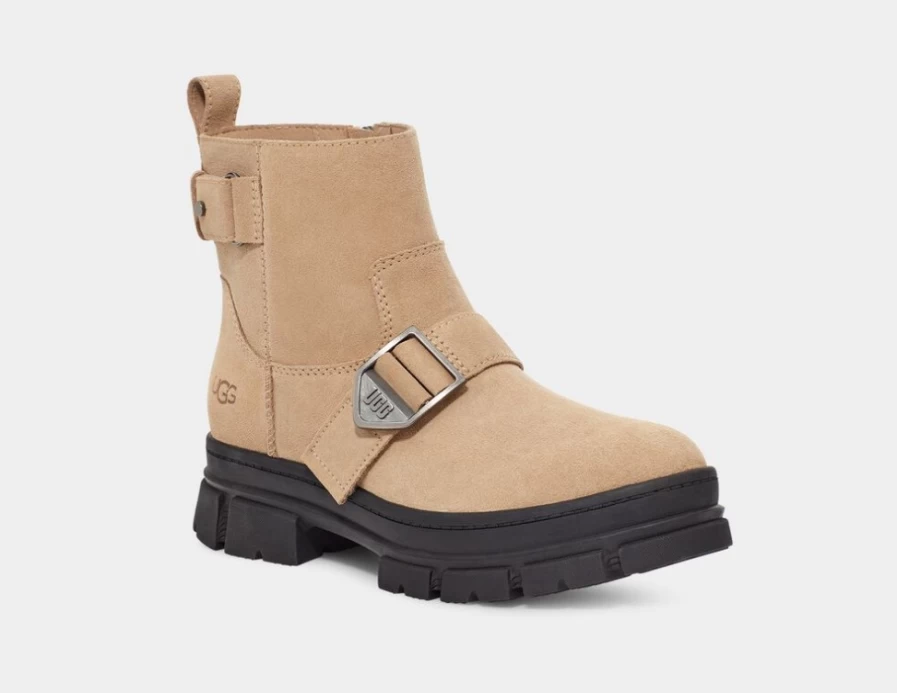 UGG Women's Ashton Short Boots in Sand Color | Comfortable & Stylish