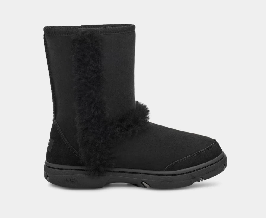 UGG Women's Black Sunburst Short Boots