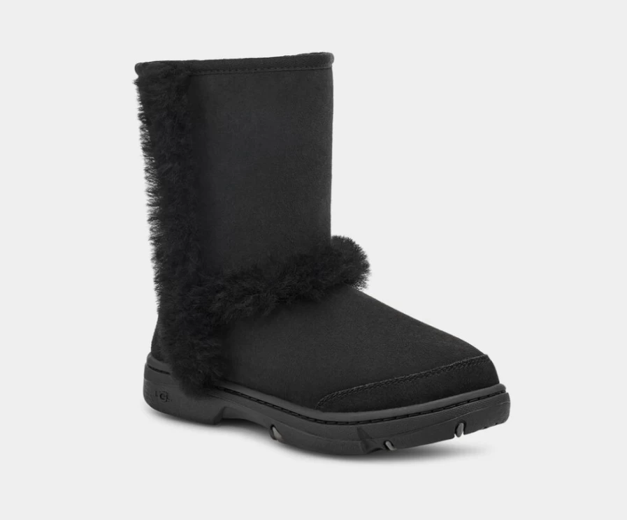 UGG Women's Black Sunburst Short Boots