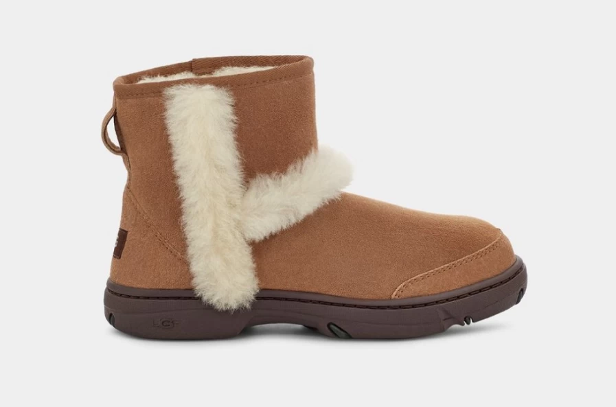UGG Women's Chestnut Sunburst Mini Boots
