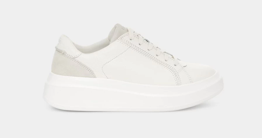 UGG Women's Scape Lace Sneakers in Bright White - Comfortable Slip-On Style