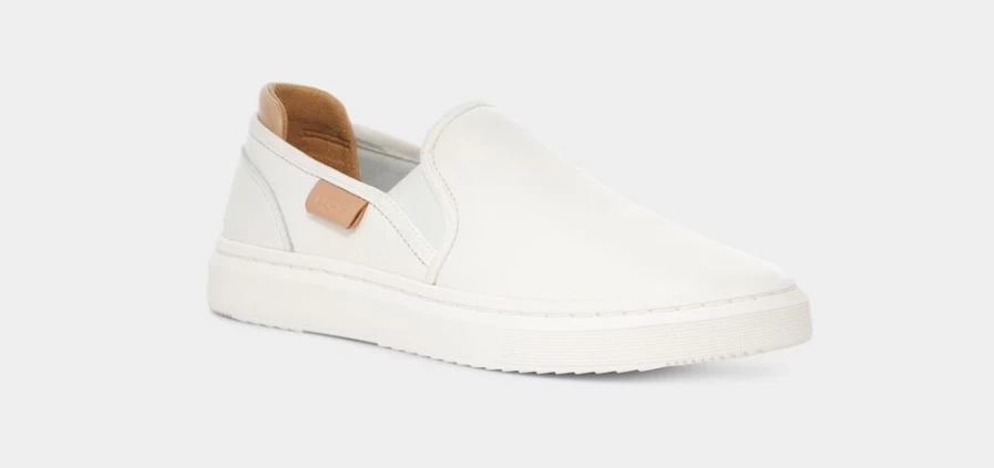 UGG Women's Alameda Slip-On Shoes in Bright White | Comfortable & Stylish Loafers