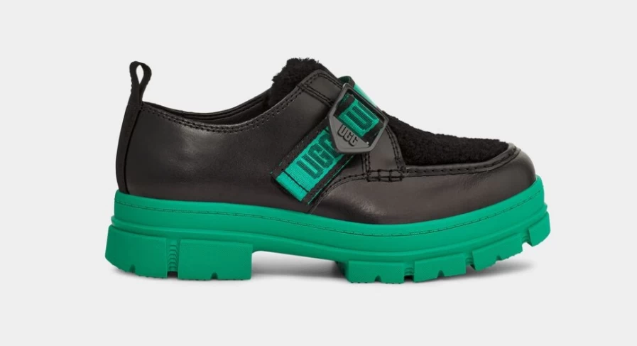 UGG Women's Ashton Shoe Plush in Emerald Green | Cozy & Stylish Slip-On