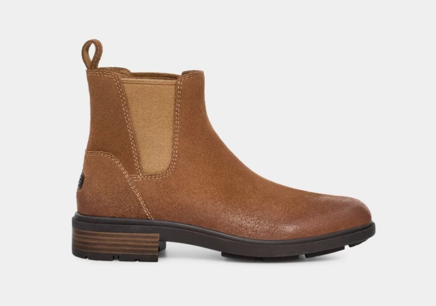 UGG Women's Harrison Chelsea Boots in Chestnut Brown