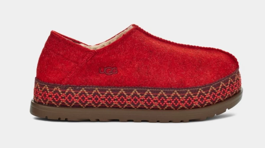 UGG Women's Refelt Tasman Slippers in Red Currant - Cozy & Comfortable