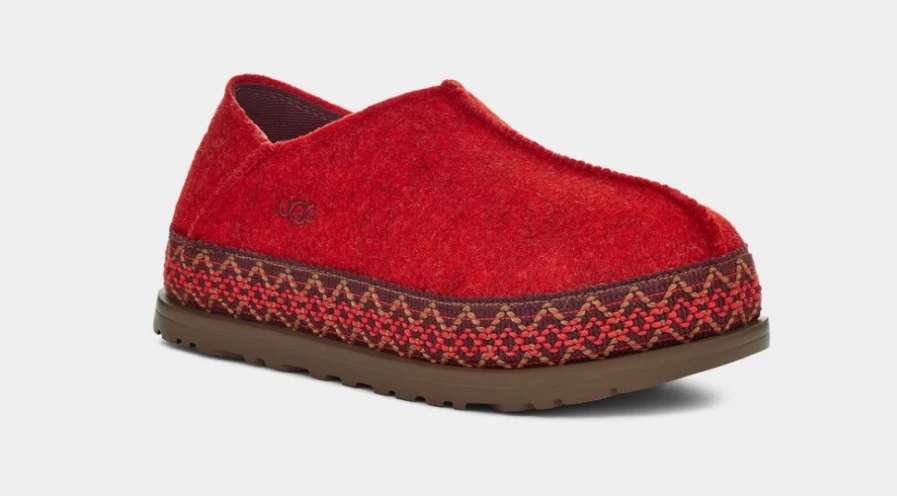 UGG Women's Refelt Tasman Slippers in Red Currant - Cozy & Comfortable