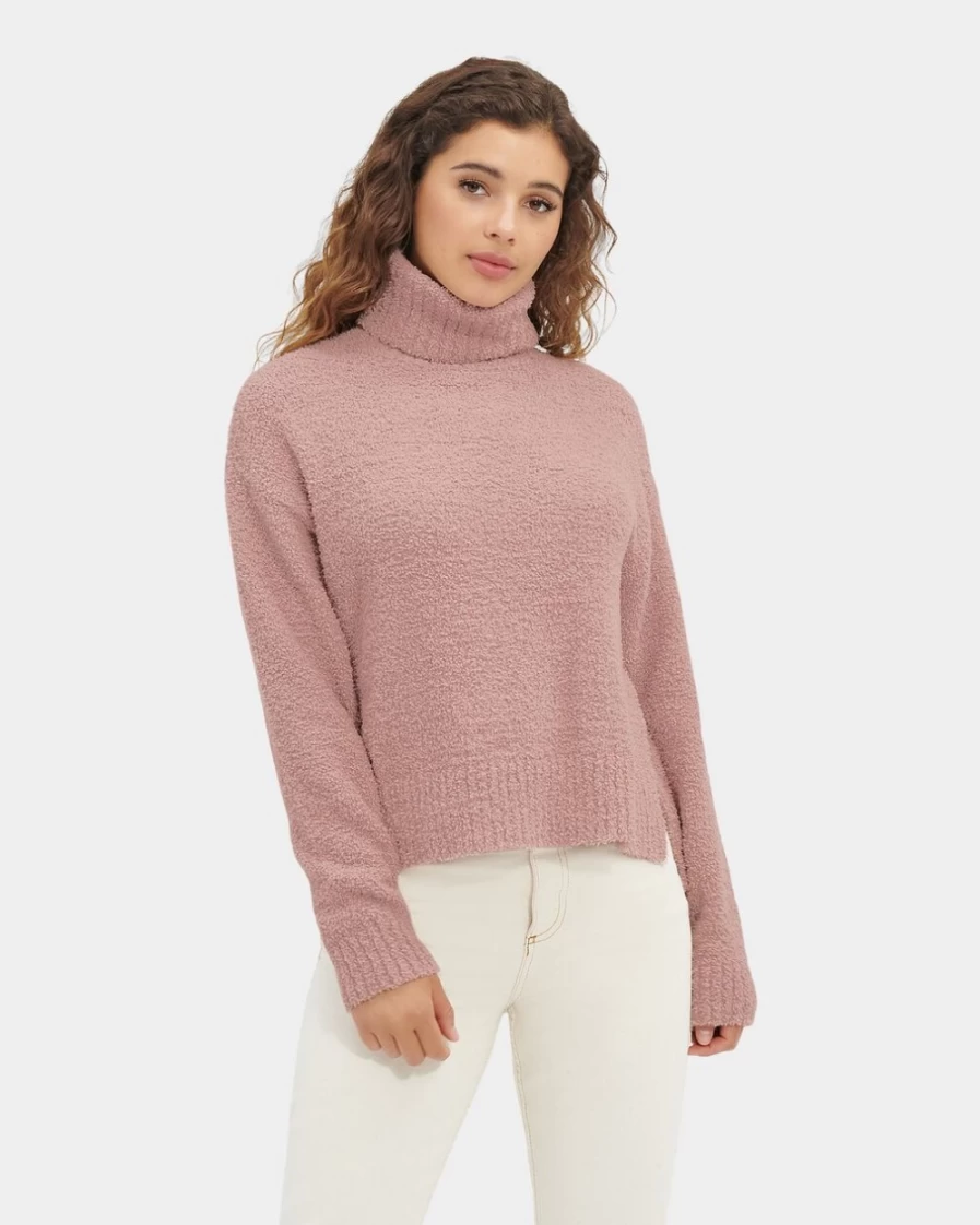 UGG Women's Cliff Turtleneck Sweater - Ylonda Style Cozy Knit Top