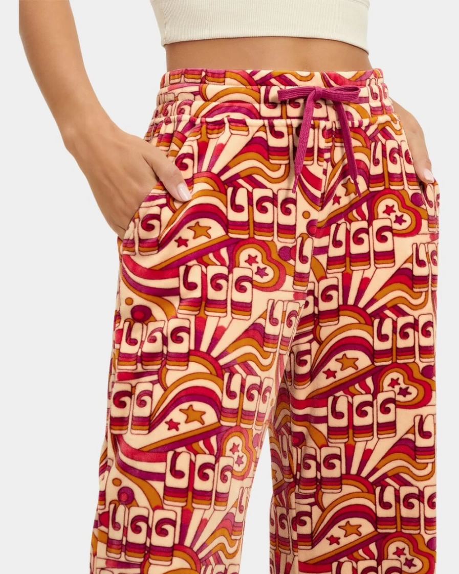UGG Women's Francey Pant in Nantucket Coral Groovin - Comfortable Casual Pants