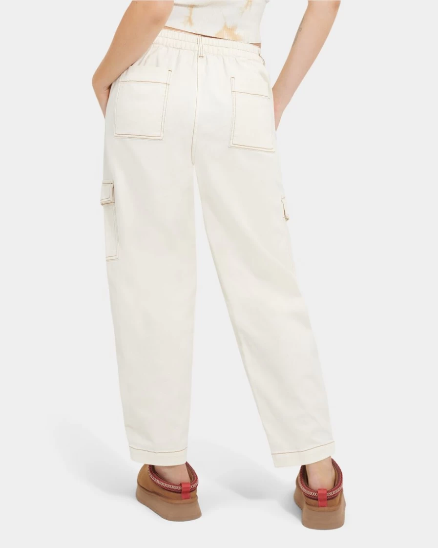 UGG Women's Kensley Cargo Pants in Plaster - Comfortable & Stylish Casual Trousers
