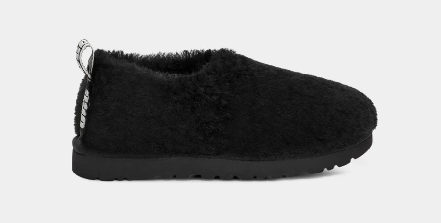 UGG Women's Classic Cozy Bootie in Black - Warm & Comfortable Winter Boots
