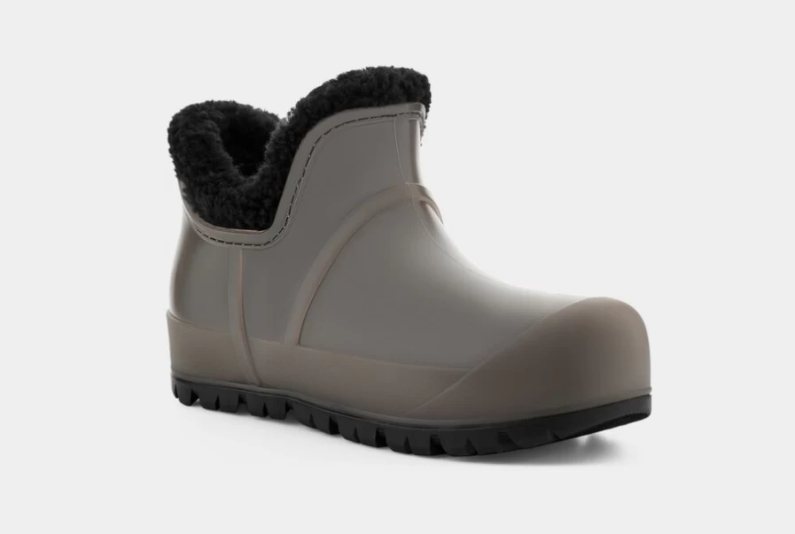 UGG Women's Black Raincloud Clear Boots