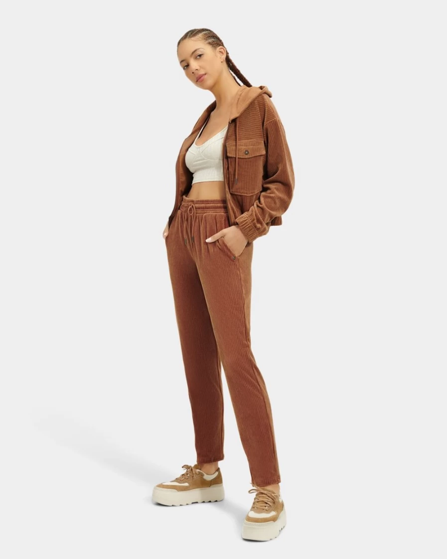 UGG Women's Julissa Bomber Jacket in Cedar Bark - Lightweight Stylish Outerwear