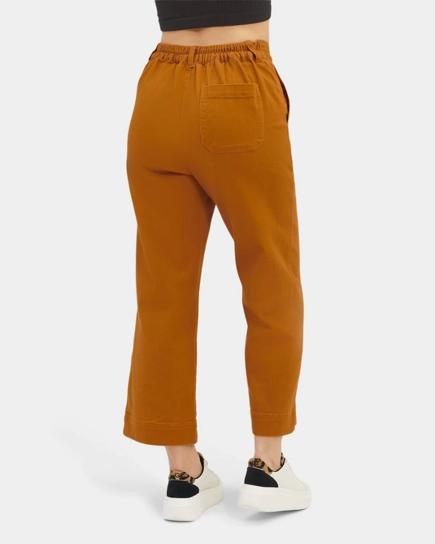 UGG Women's Etna Pants in Brown Mustard - Comfortable & Stylish Casual Trousers
