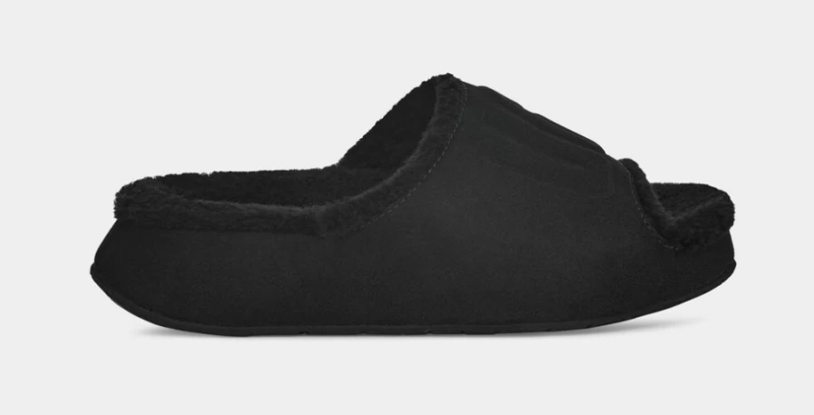 UGG Women's Black Pierside Slide Sandals - Comfortable & Stylish