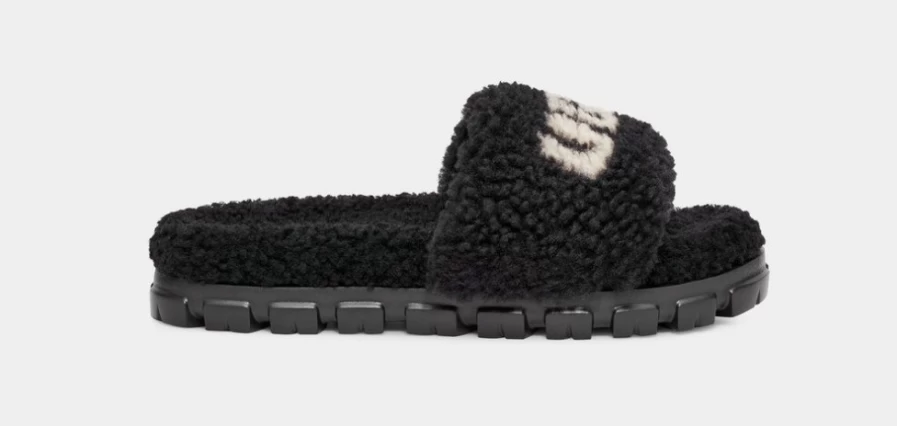 UGG Cozetta Women's Black Curly Graphic Boots