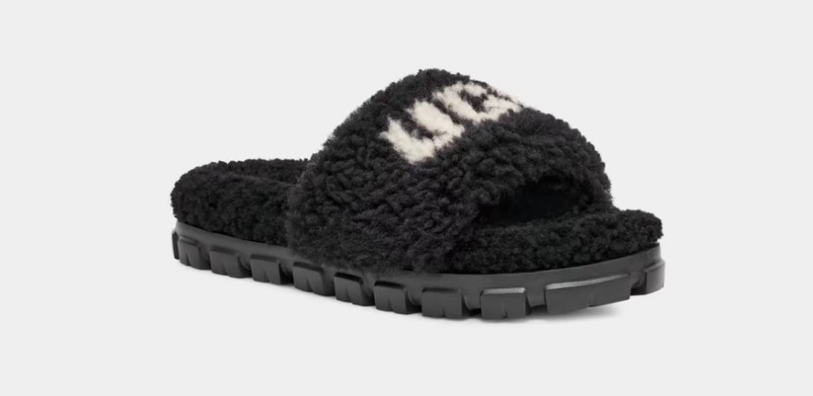 UGG Cozetta Women's Black Curly Graphic Boots