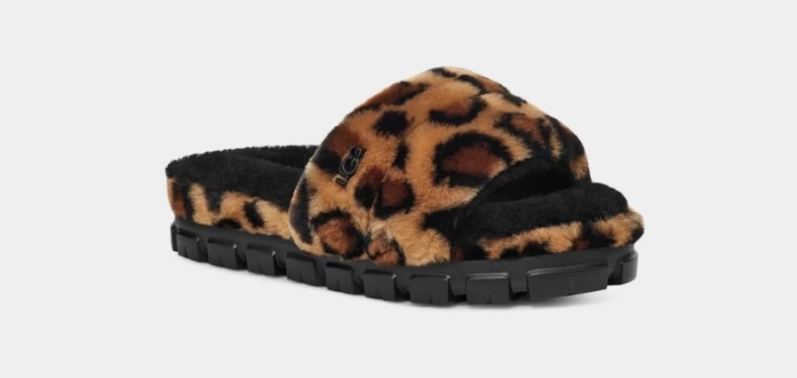 UGG Cozetta Women's Natural Curly Spotty Boots