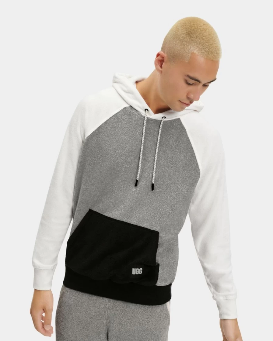 UGG Men's Terrance Hoodie - Grey Heather, Nimbus & Tar Color Options