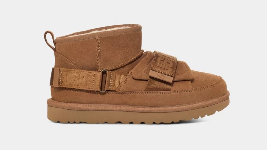 UGG Women's Classic Ultra Mini Hybrid Boots in Chestnut - Lightweight & Comfortable