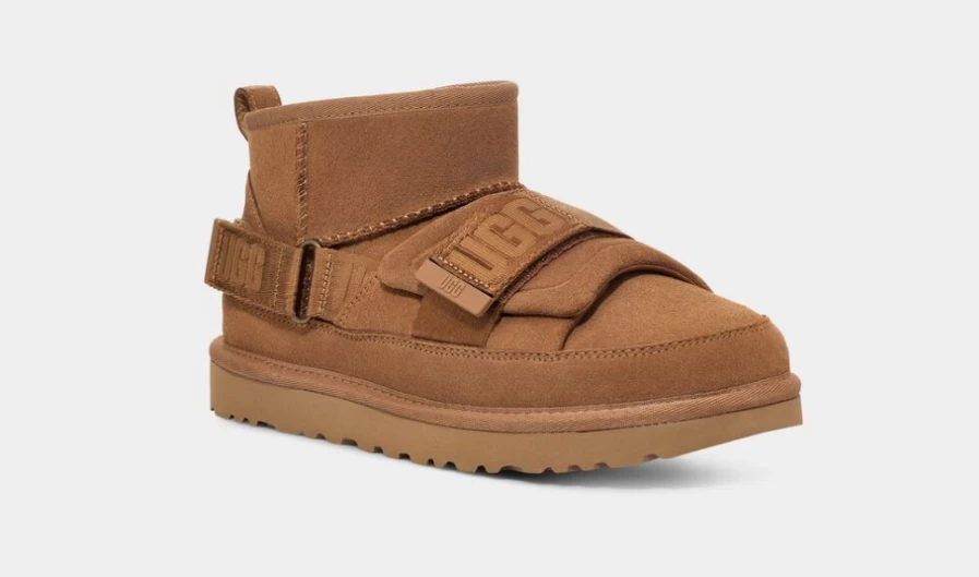 UGG Women's Classic Ultra Mini Hybrid Boots in Chestnut - Lightweight & Comfortable