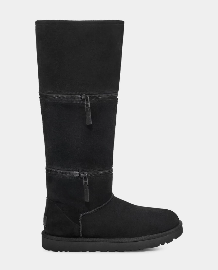 "UGG Women's Classic Ultra Tall Boots in Black – Premium Winter Footwear"