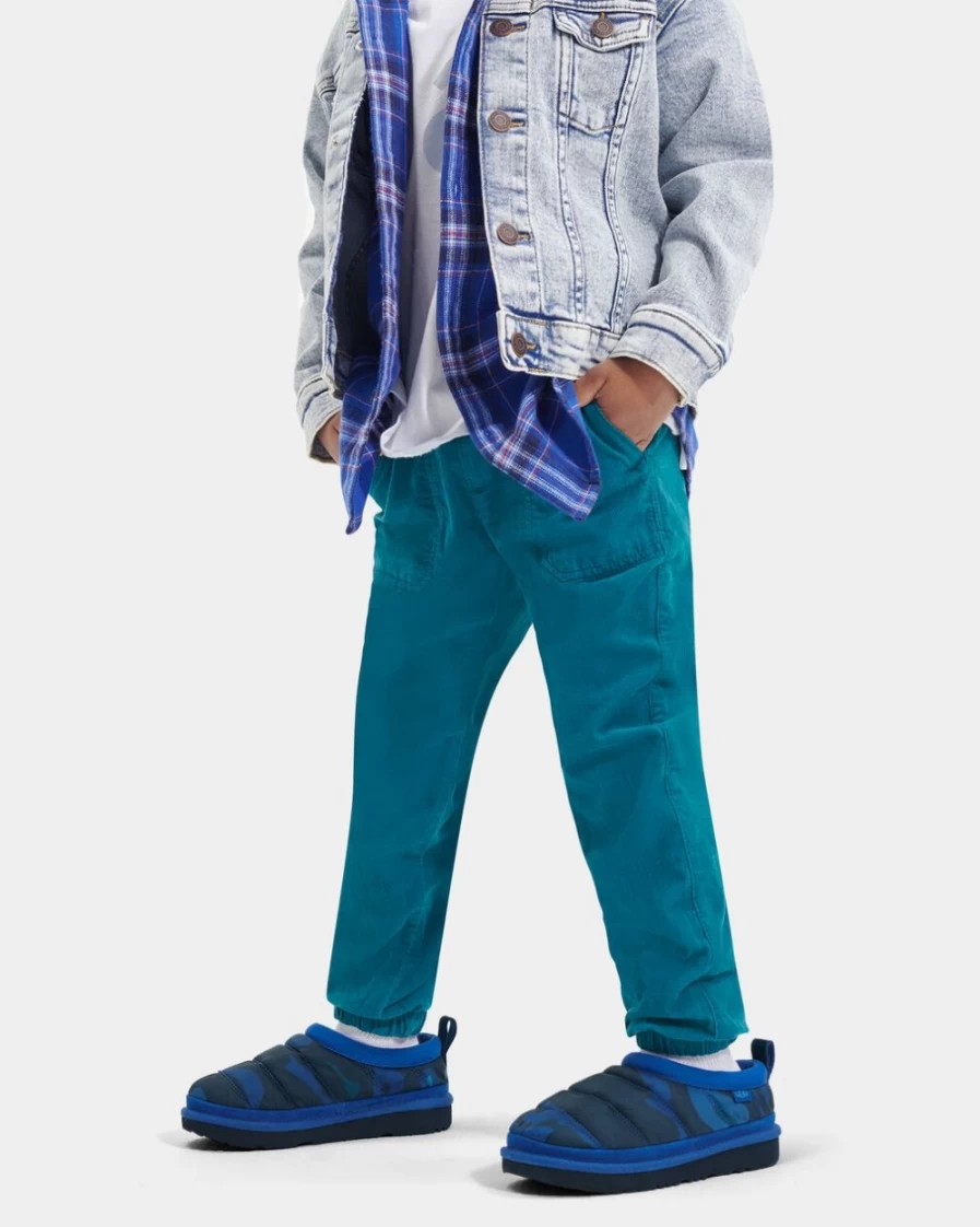 UGG Kids Tasman LTA Cali Topo Sneakers in Ocean Color