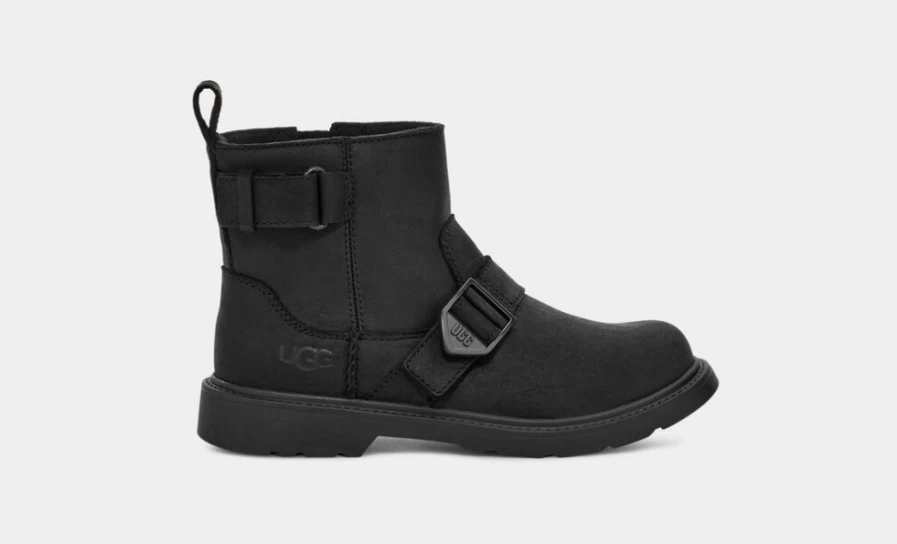 UGG Kids' Ashton Short Weather Boots in Black