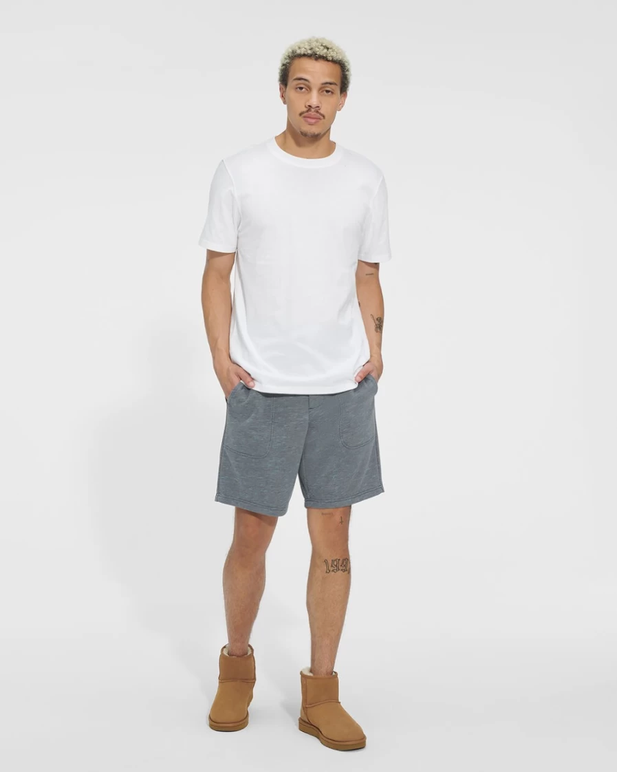 UGG Men's Ernie Short in Grey Neon Melange - Comfortable Casual Sneakers