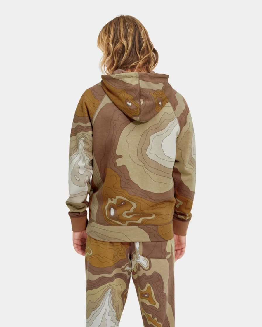 UGG Men's Desert Hoodie Topo Graphic Pullover Sweatshirt