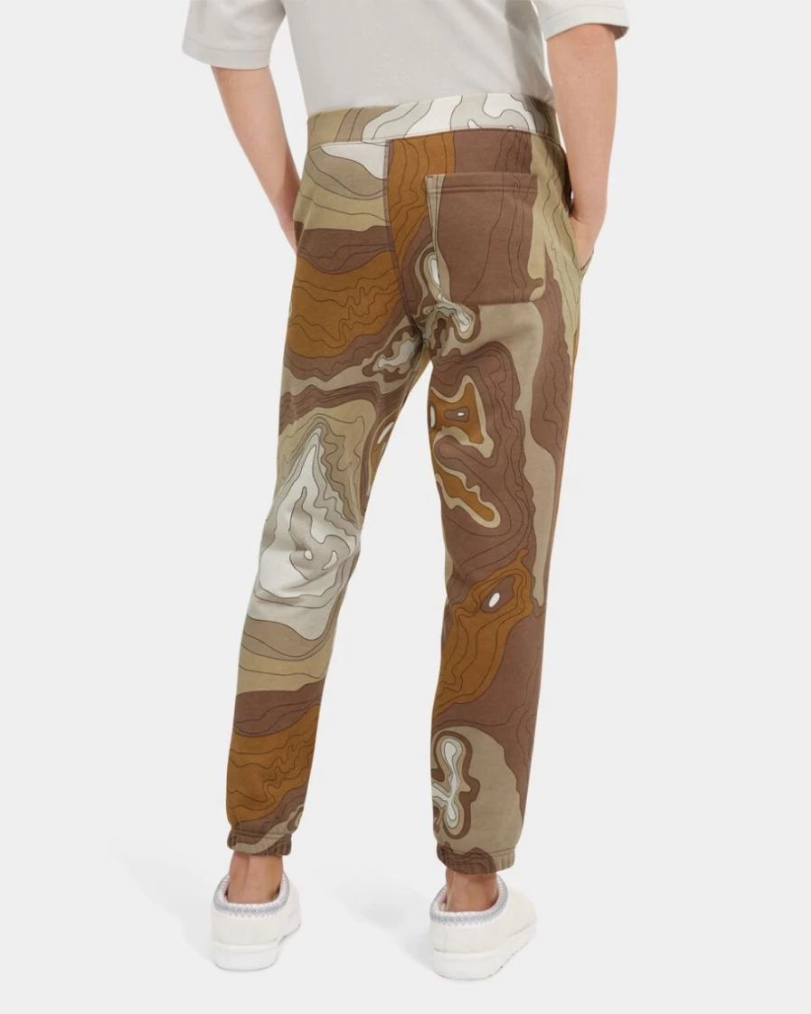 UGG Men's Desert Malachi Jogger Pants with Topo Design