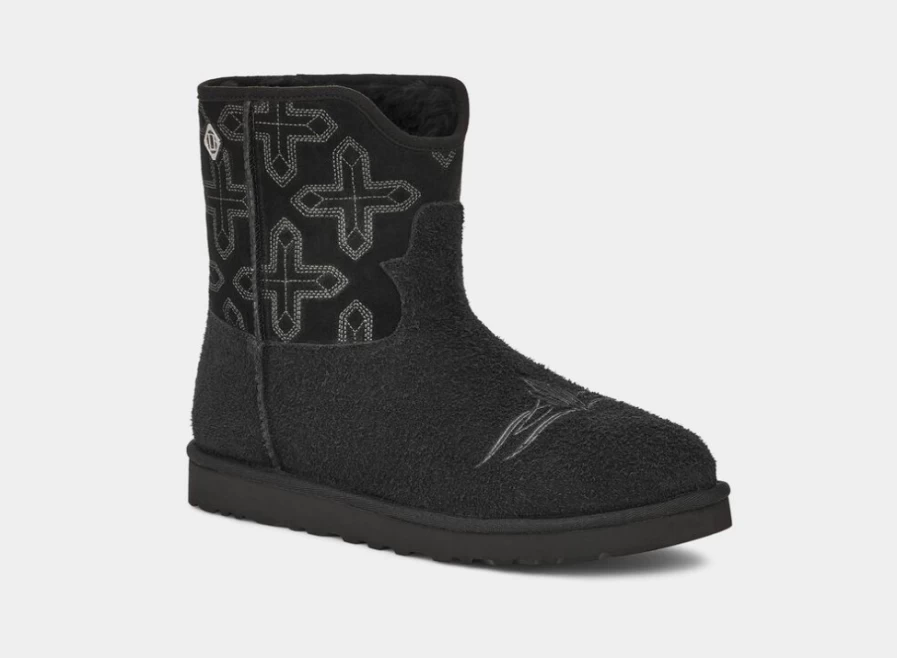 UGG x Children of the Discordance Classic Short Boots Unisex Black Collab